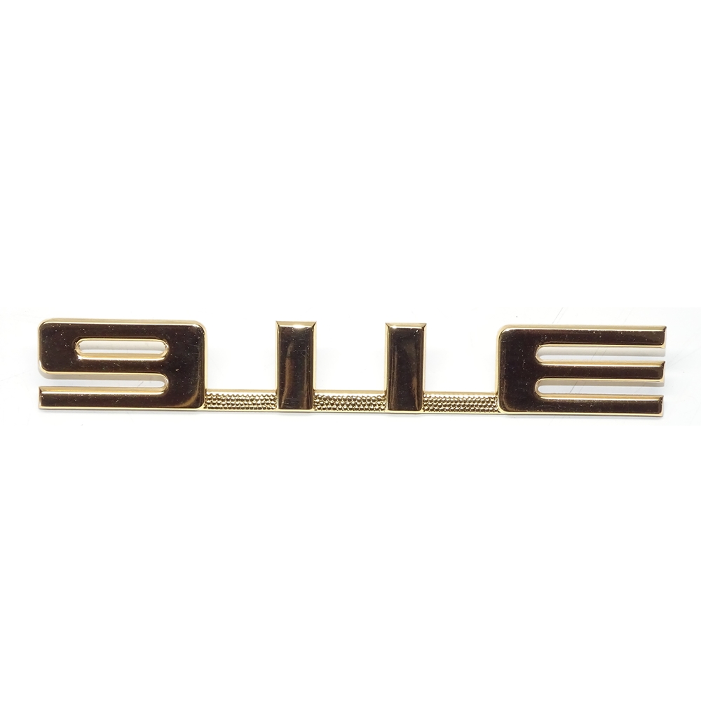 Emblem, 911E Engine Lid Badge, Gold